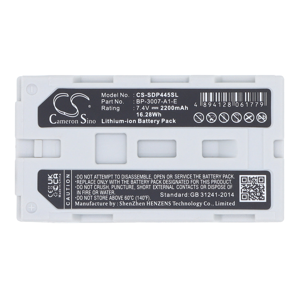 Replacement Battery for Graphtec | Seiko GL220 Data Logger – Portable Printer – 2200mAh / 7.4V