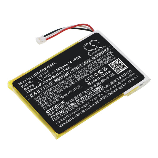 Replacement Battery for Sony MDR-DS7500 – Wireless Headset – 1200mAh / 3.7V