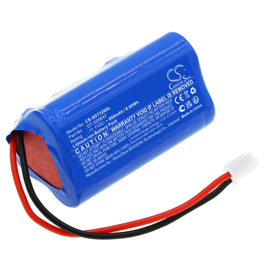 Replacement Battery for Shimpo DT-326B – Equipment, Survey, Test – 800mAh / 11.1V
