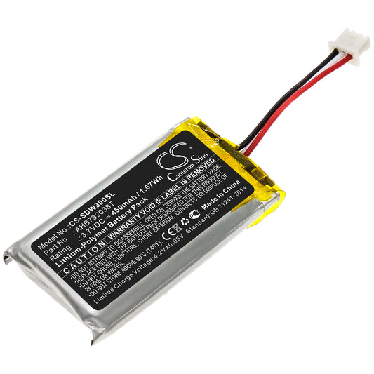 Replacement Battery for Sennheiser SDW 30 – Wireless Headset – 450mAh / 3.7V