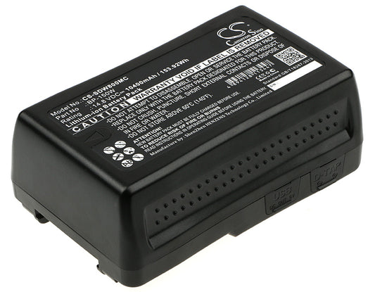 Replacement Battery for Sony | MEGA HDW-800P – Camera – 10400mAh / 14.8V - image 1