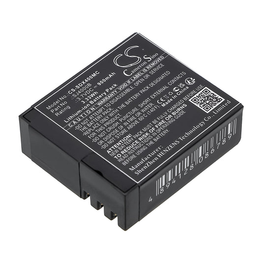 Replacement Battery for Cybernetik | Evolveo | SJCAM | FOREVER | EKO | SkyCam | Midland | MyPhone | Qumox | Eken UHD 4K – Camera – 900mAh / 3.7V