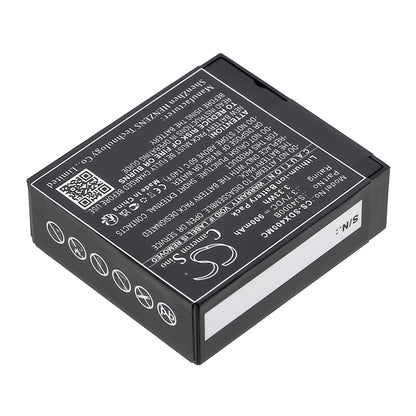 Replacement Battery for Cybernetik | Evolveo | SJCAM | FOREVER | EKO | SkyCam | Midland | MyPhone | Qumox | Eken UHD 4K – Camera – 900mAh / 3.7V