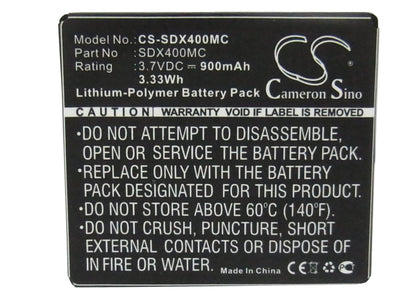 Replacement Battery for Midland  H3 – Camera – 900mAh / 3.33Wh / 3.7V