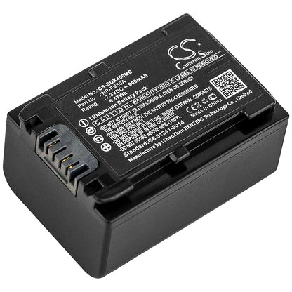 Replacement Battery for Sony FDR-AX40 – Camera – 900mAh / 7.3V