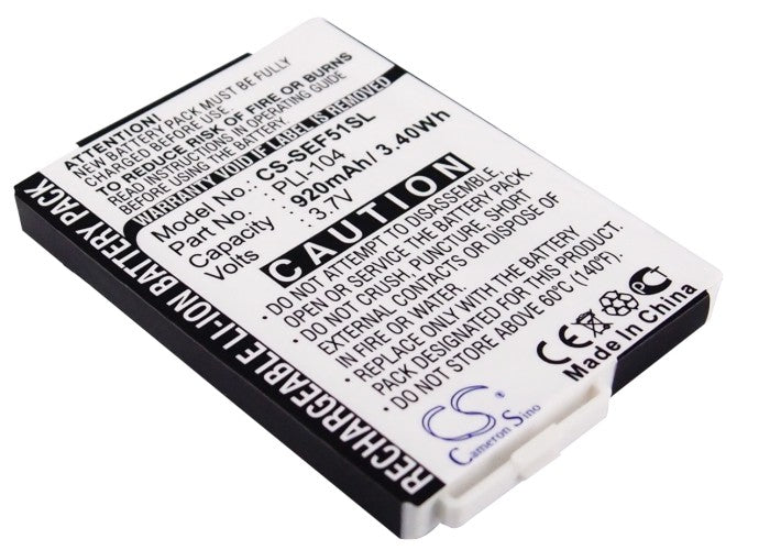 Replacement Battery for Siemens EF51 – Mobile, SmartPhone – 920mAh / 3.7V - image 1