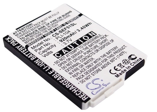 Replacement Battery for Siemens EF51 – Mobile, SmartPhone – 920mAh / 3.7V - image 1