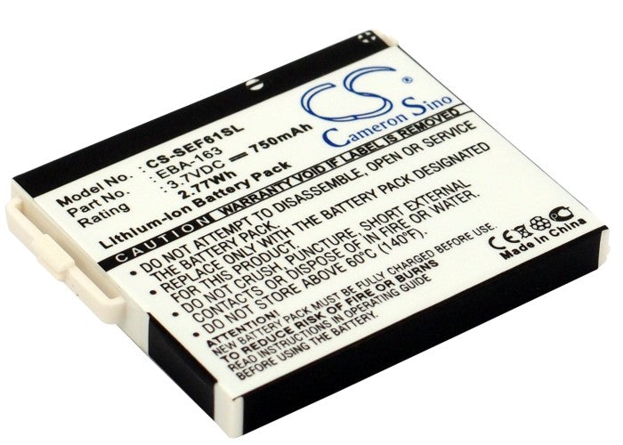 Replacement Battery for Siemens CF61 – Mobile, SmartPhone – 750mAh / 3.7V - image 1
