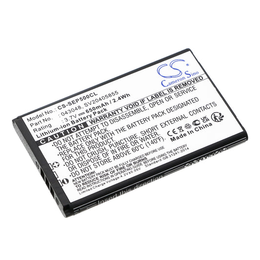 Replacement Battery for Swissvoice ePure – Cordless Phone – 650mAh / 3.7V
