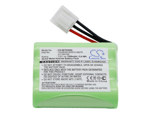 Replacement Battery for Ingenico | Sagem EFT930P – Payment Terminal – 1500mAh / 3.6V