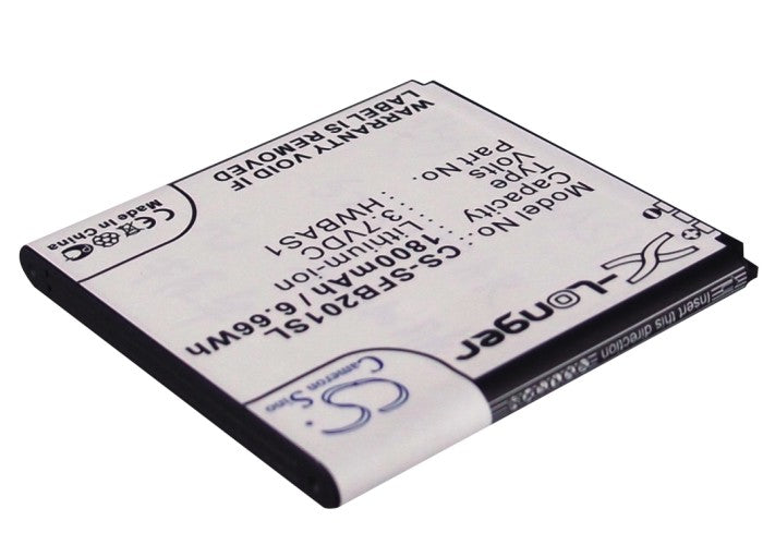 Replacement Battery for Huawei | SoftBank 201HW – Mobile, SmartPhone – 1800mAh / 3.7V - image 2