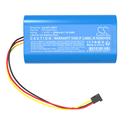Replacement Battery for Stripelight FRT-EX – Flashlight – 2600mAh / 7.4V