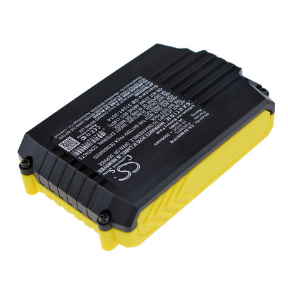 Replacement Battery for Black & Decker  ASD18 Typ 1 – Power Tools – 2000mAh / 36.00Wh / 18.0V