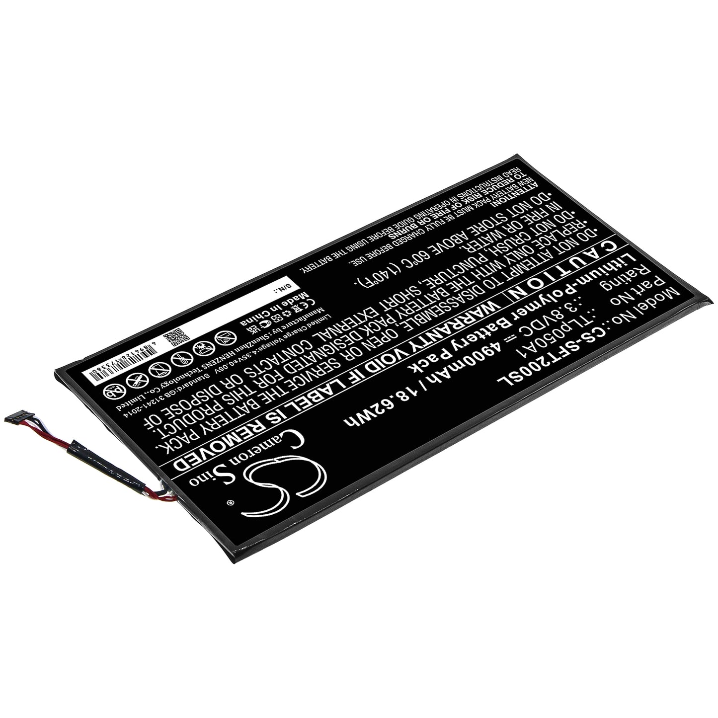 Replacement Battery for Safran | IDEMIA Morpho Tablet 2 – Tablet – 4900mAh / 3.8V - image 2