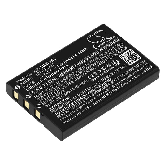 Replacement Battery for Zycast SG-278 – GPS, Navigator – 1200mAh / 3.7V