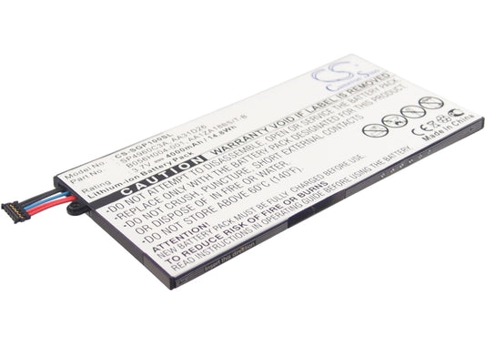 Replacement Battery for Samsung Galaxy Tab – Tablet – 4000mAh / 3.7V - image 1