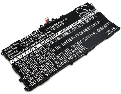 Replacement Battery for Samsung SM-P600 – Tablet – 6600mAh / 3.8V - image 1