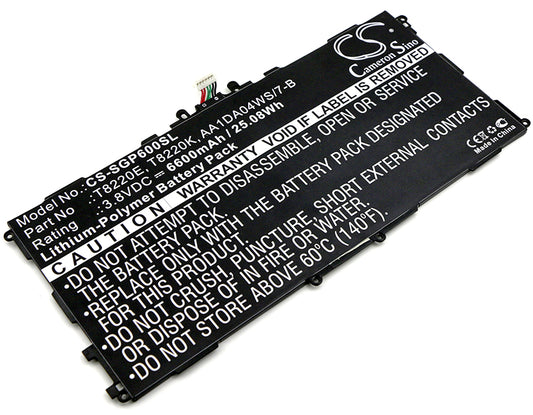 Replacement Battery for Samsung SM-P600 – Tablet – 6600mAh / 3.8V - image 1