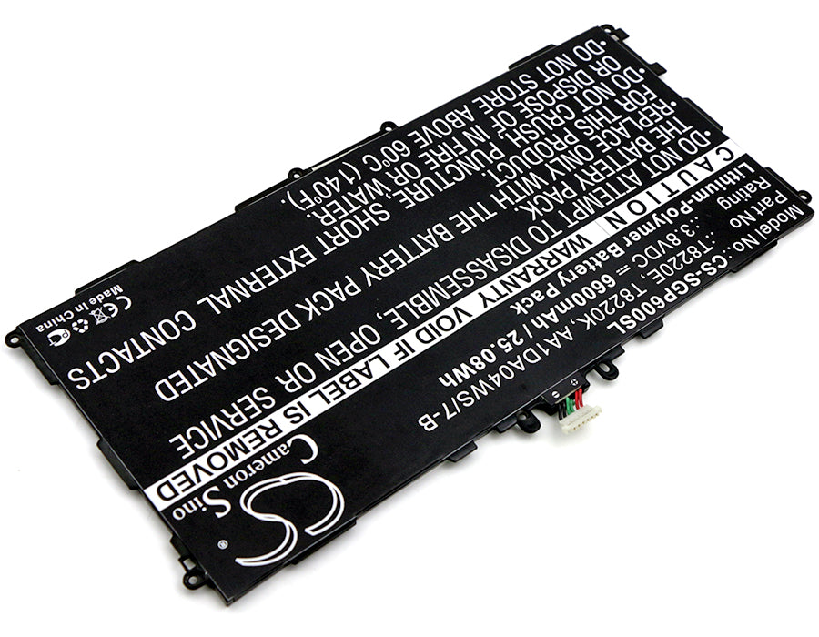 Replacement Battery for Samsung SM-P600 – Tablet – 6600mAh / 3.8V - image 2