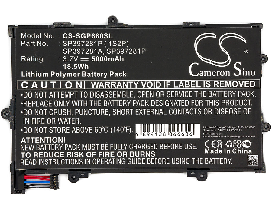 Replacement Battery for Verizon | Samsung Galaxy Tab 7.7 – Tablet – 5000mAh / 3.7V - image 3