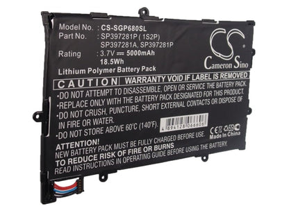 Replacement Battery for Verizon | Samsung Galaxy Tab 7.7 – Tablet – 5000mAh / 3.7V - image 5