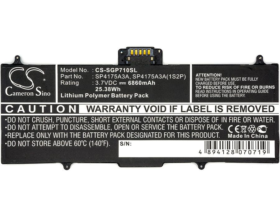 Replacement Battery for Samsung Galaxy Tab 10.1 – Tablet – 6860mAh / 3.7V - image 5