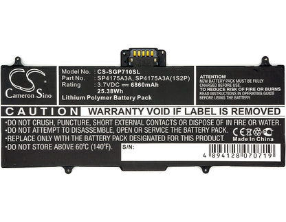 Replacement Battery for Samsung Galaxy Tab 10.1 – Tablet – 6860mAh / 3.7V - image 5