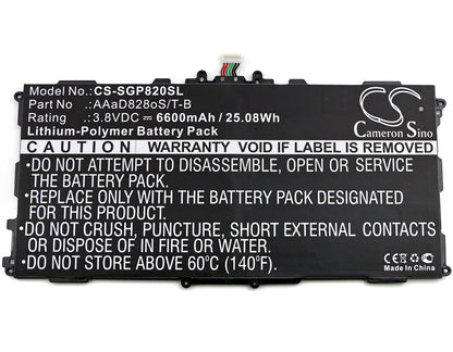 Replacement Battery for Samsung GT-P8220 – Tablet – 6600mAh / 3.8V - image 3