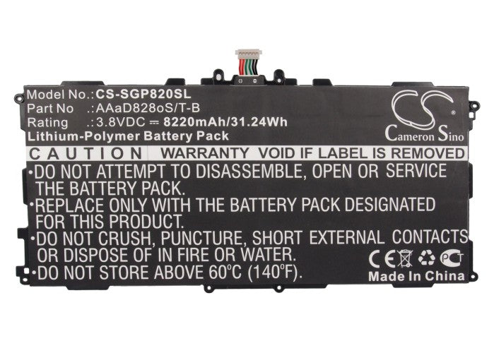 Replacement Battery for Samsung GT-P8220 – Tablet – 6600mAh / 3.8V - image 5