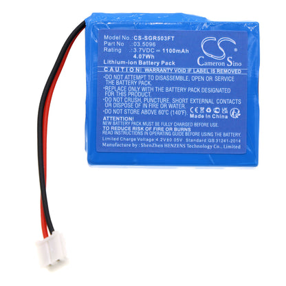 Replacement Battery for SCANGRIP Miniform 03.5036 – Flashlight – 1100mAh / 3.7V