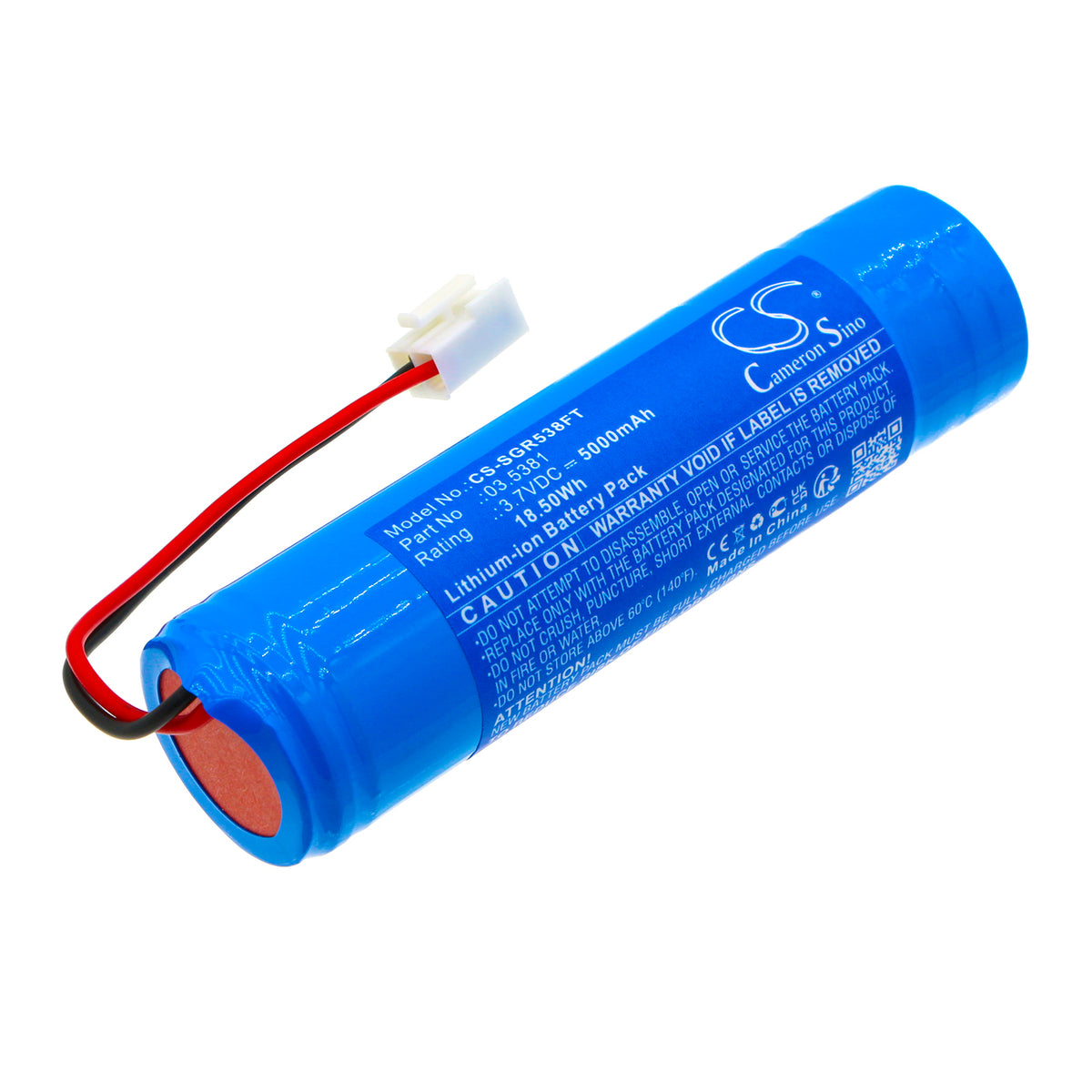 Replacement Battery for SCANGRIP NOVA R – Flashlight – 5000mAh / 3.7V