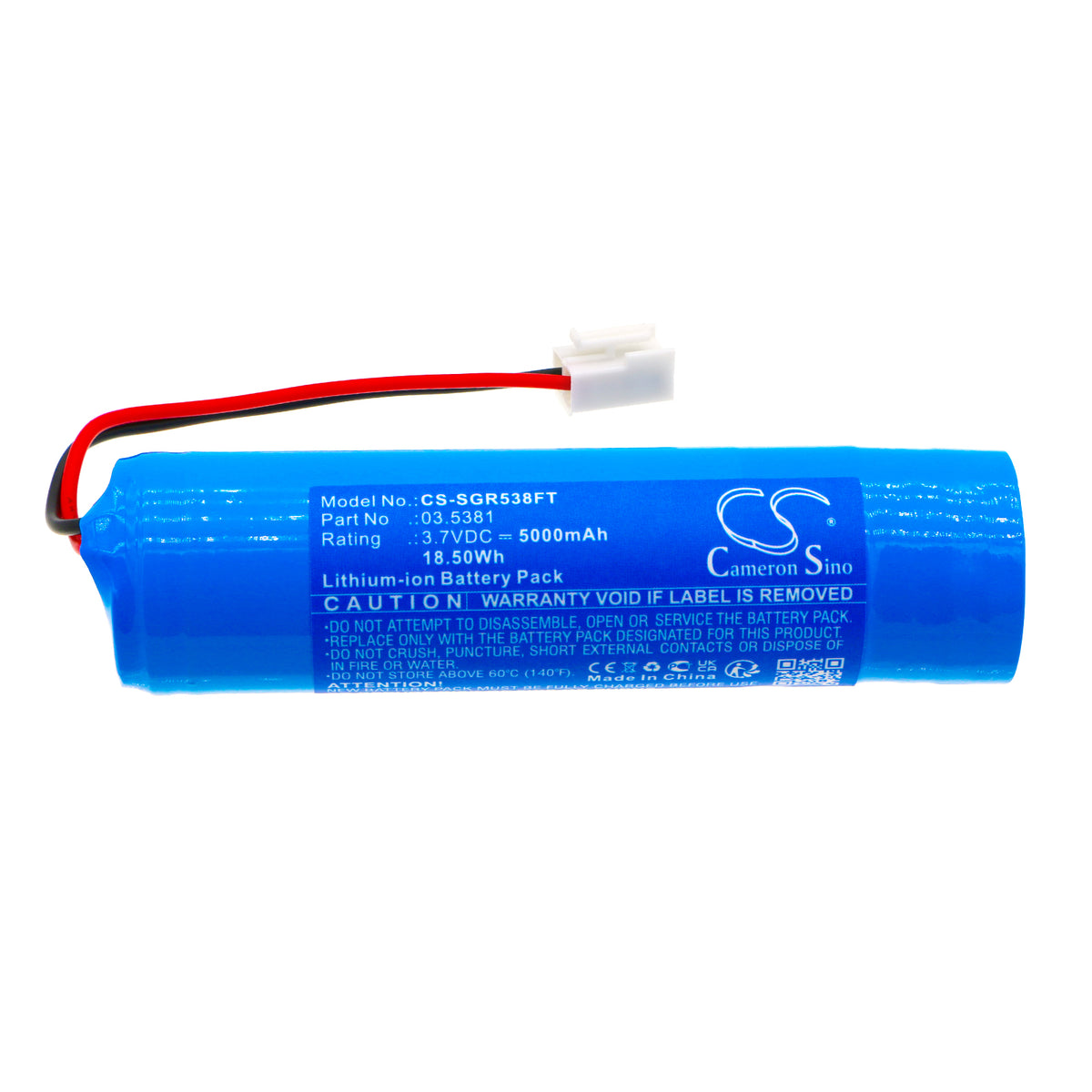 Replacement Battery for SCANGRIP NOVA R – Flashlight – 5000mAh / 3.7V