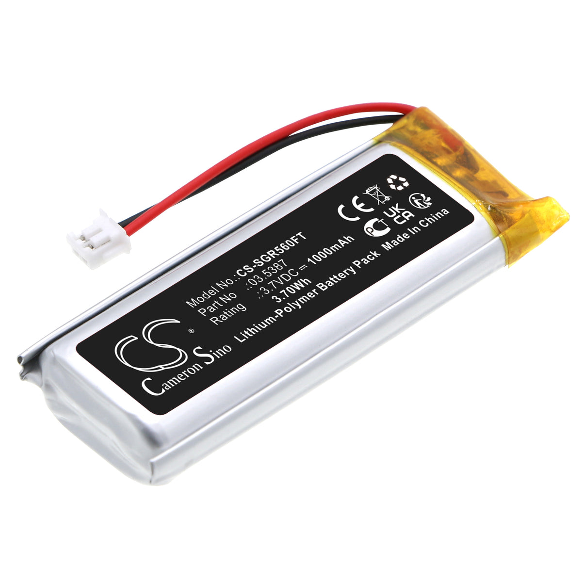 Replacement Battery for SCANGRIP Mini Slim – Flashlight – 1000mAh / 3.7V
