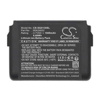 Replacement Battery for Shure ADX1 bodypack transmitter – Transmitters & Receiver – 1800mAh / 3.7V