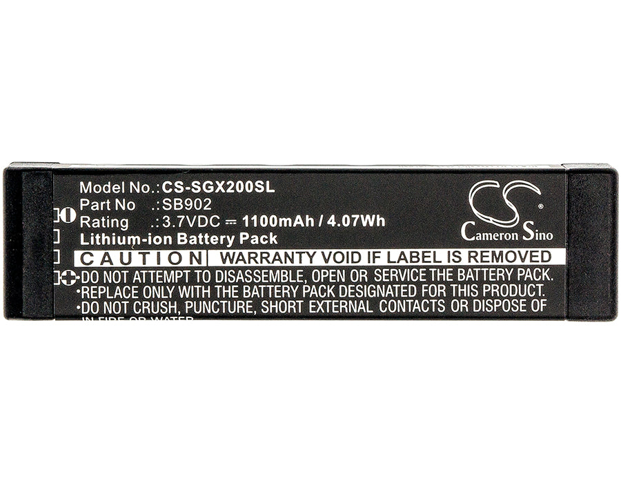 Replacement Battery for SHURE  GLXD – 1100mAh / 4.07Wh