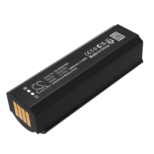 Replacement Battery for Shure ADX2 – Microphone – 2600mAh / 3.7V