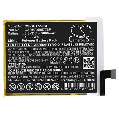 Replacement Battery for SkyGolf SkyCaddie SX550 – GPS, Navigator – 5000mAh / 3.8V - image 3