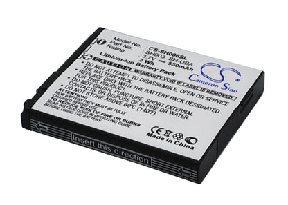 Replacement Battery for Sharp AQOUS SHOT SH006 – Mobile, SmartPhone – 550mAh / 3.7V - image 2