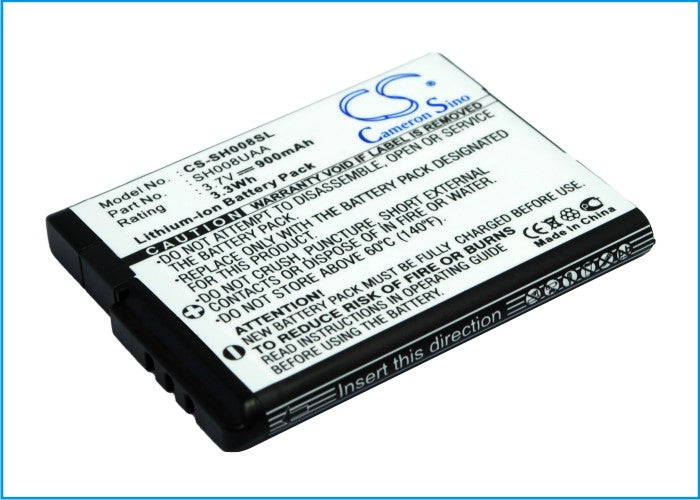 Replacement Battery for Sharp SH008 – Mobile, SmartPhone – 900mAh / 3.7V - image 2