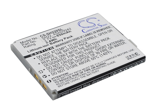 Replacement Battery for Sharp  SH-06A – Mobile, SmartPhone – 650mAh / 3.7V