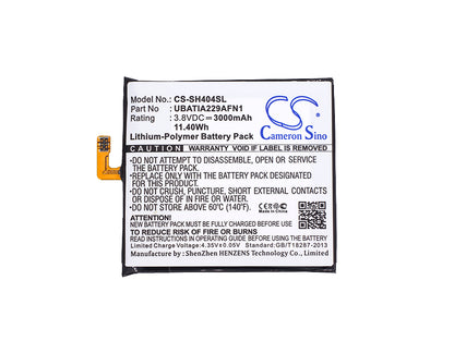 Replacement Battery for Sharp Aquos SHL23 – Mobile, SmartPhone – 3000mAh / 3.8V - image 5