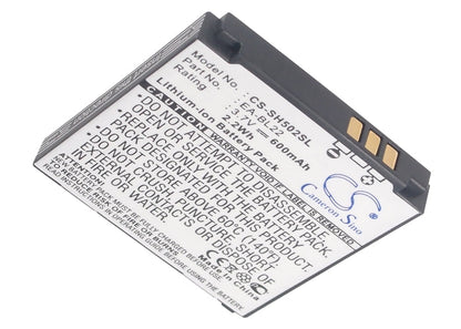 Replacement Battery for Sharp  SH5010C – Mobile, SmartPhone – 600mAh / 3.7V