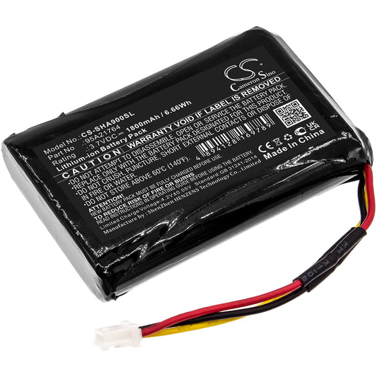 Replacement Battery for Shure SHA900 – Amplifier – 1800mAh / 3.7V