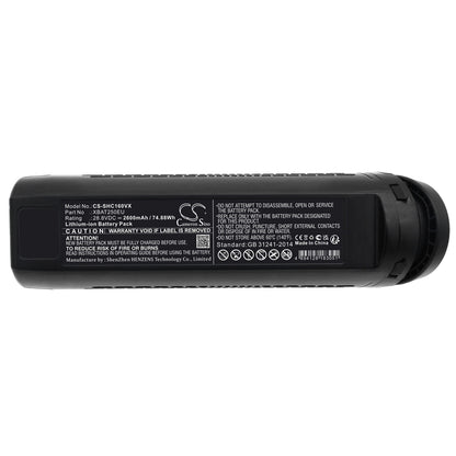 Replacement Battery for Shark IC160 – Vacuum – 2600mAh / 28.8V