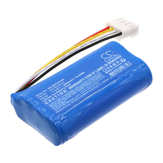 Replacement Battery for Shark CH700WM – Vacuum – 2600mAh / 7.4V