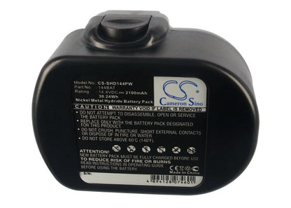 Replacement Battery for Skil  144VXT – Power Tools – 2100mAh/30.24Wh / 14.4V