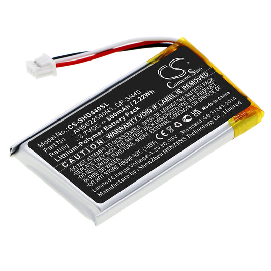 Replacement Battery for Sennheiser HD 4.50BTNC – Wireless Headset – 600mAh / 3.7V