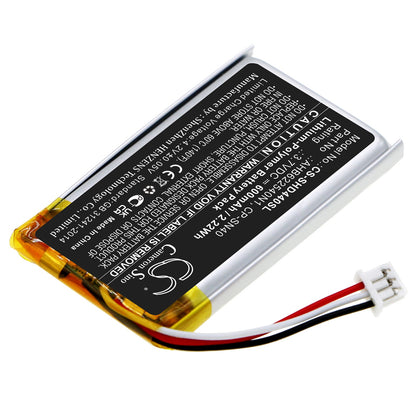 Replacement Battery for Sennheiser  HD 4.40 BT – Wireless Headset – 600mAh / 2.22Wh / 3.7V