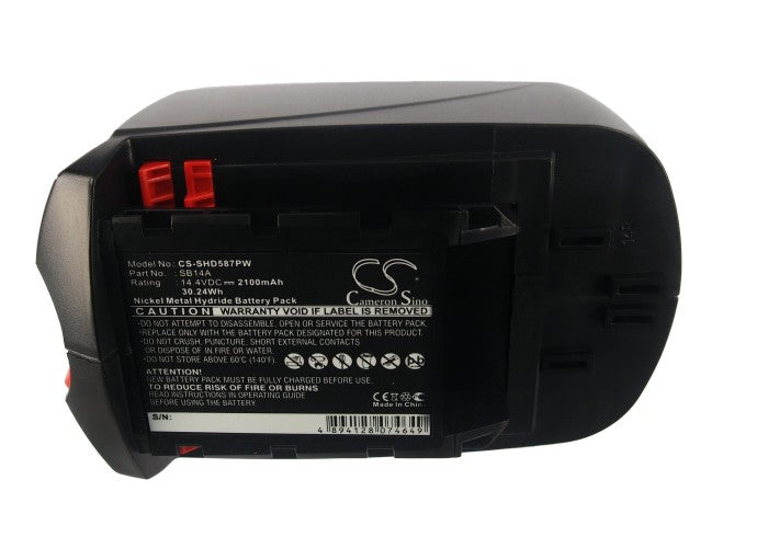Replacement Battery for Skil  2587 – Power Tools – 2100mAh/30.24Wh / 14.4V