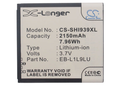 Replacement Battery for Samsung  Galaxy S3 Duos – Mobile, SmartPhone – 2150mAh/7.96Wh / 3.7V